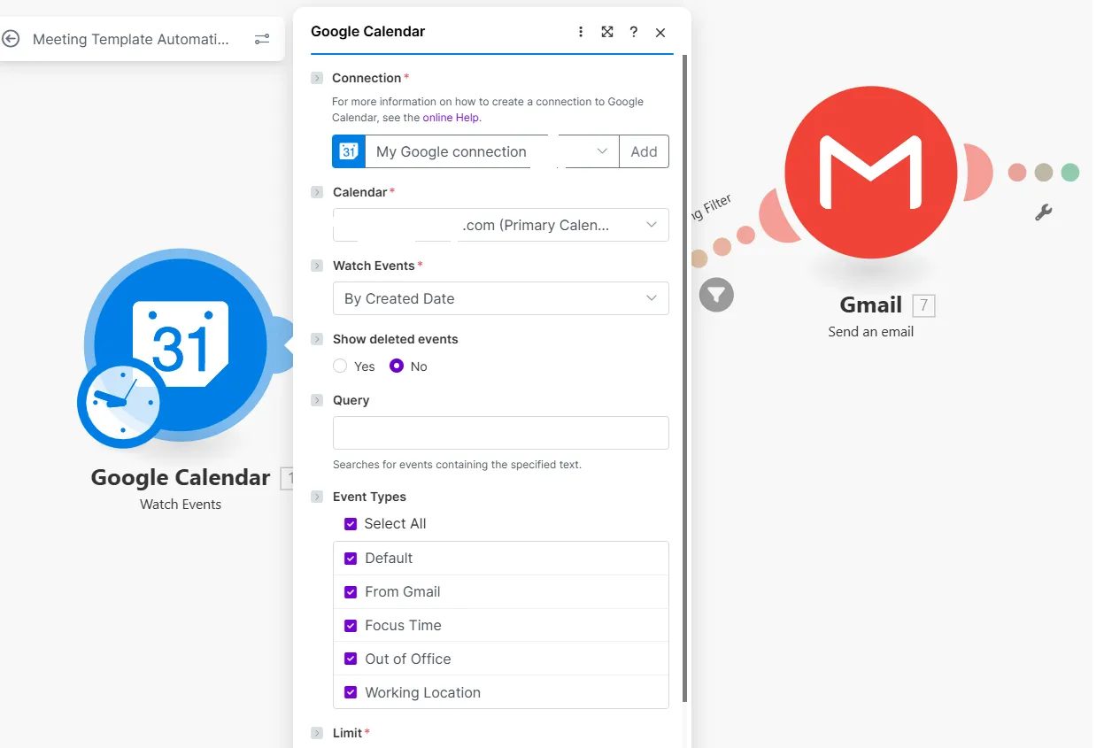 Smart Calendar Event Router