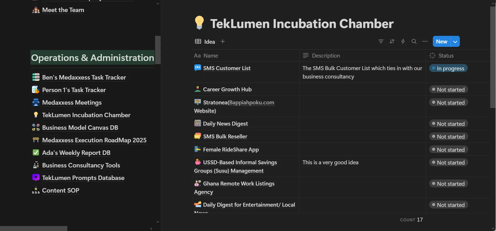 Notion Project Management 2